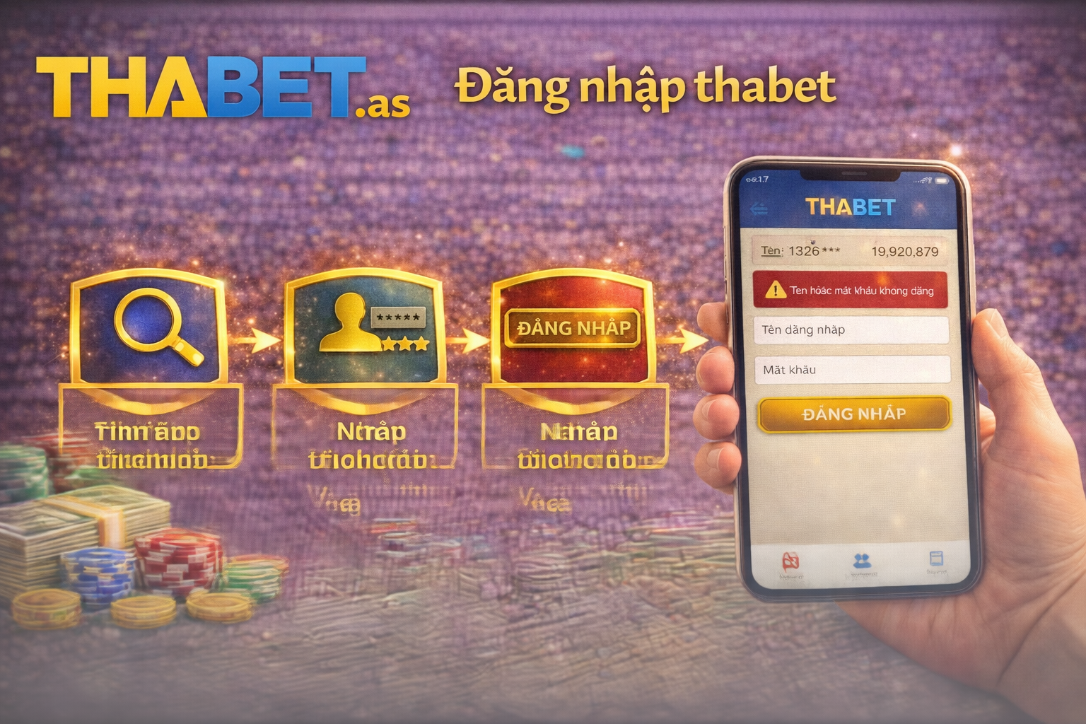 Đăng nhập Thabet