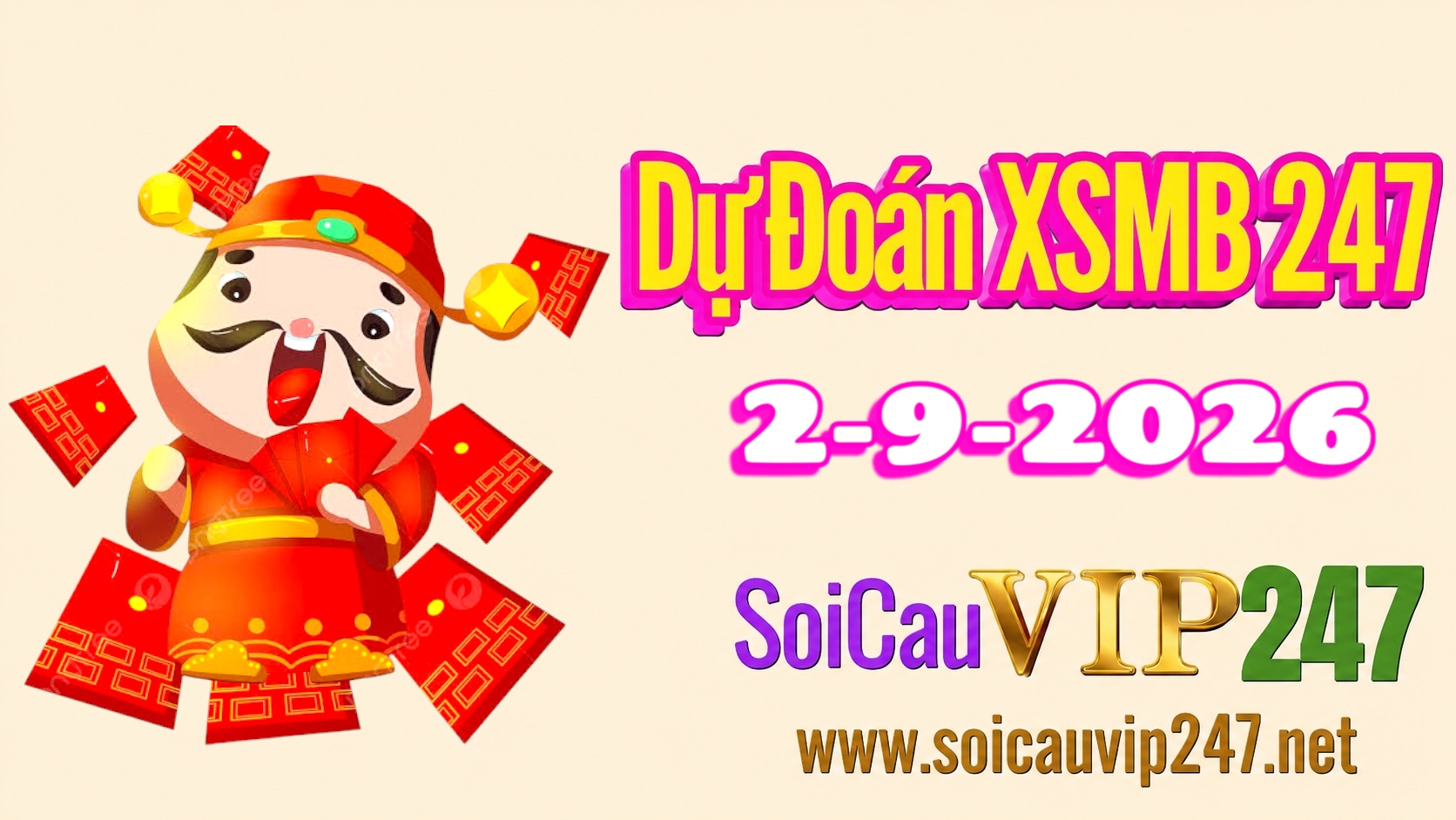 Dự đoán XSMB 247 ngày 02/09/2026