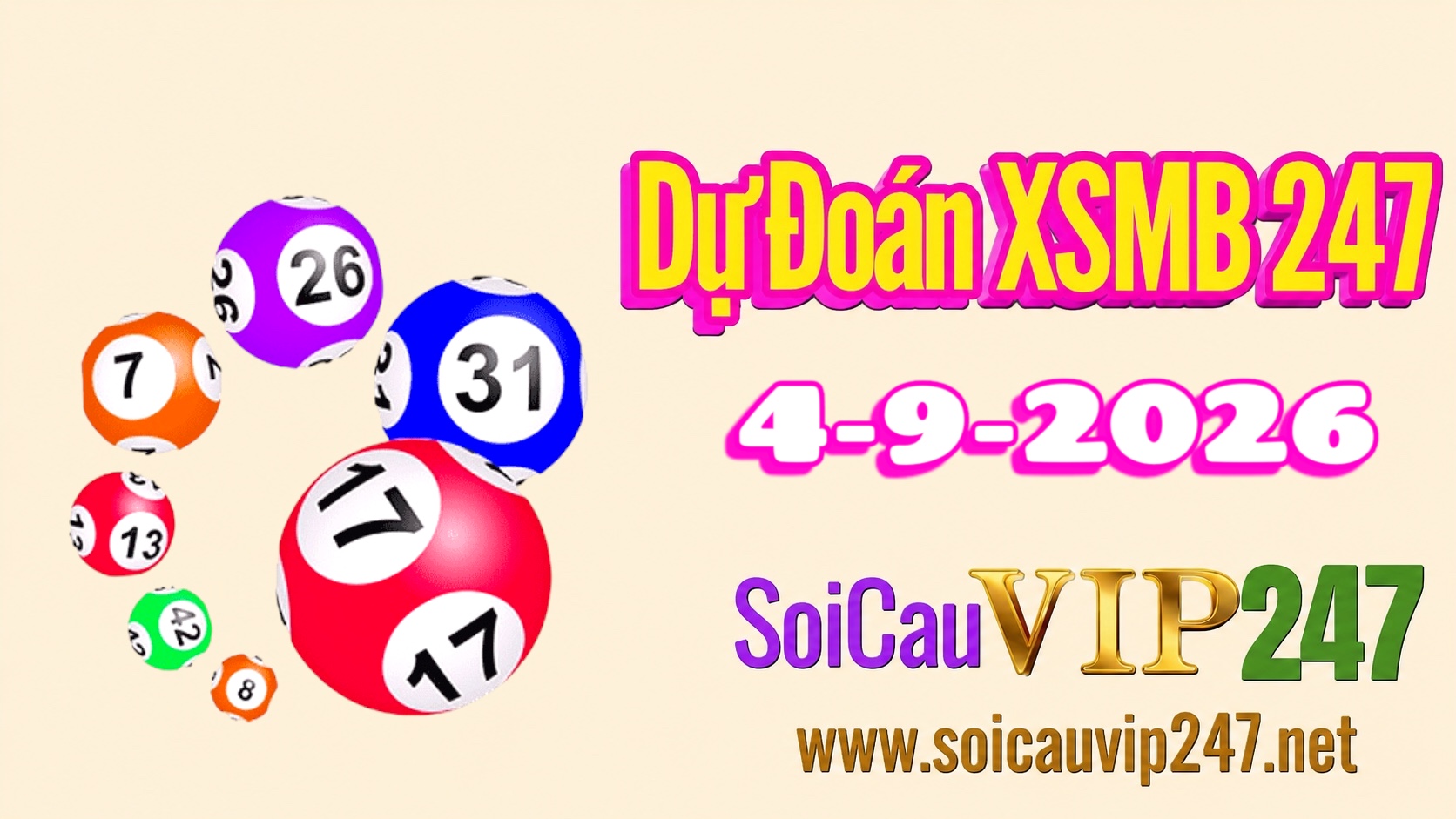 Dự đoán XSMB 247 ngày 04/09/2026