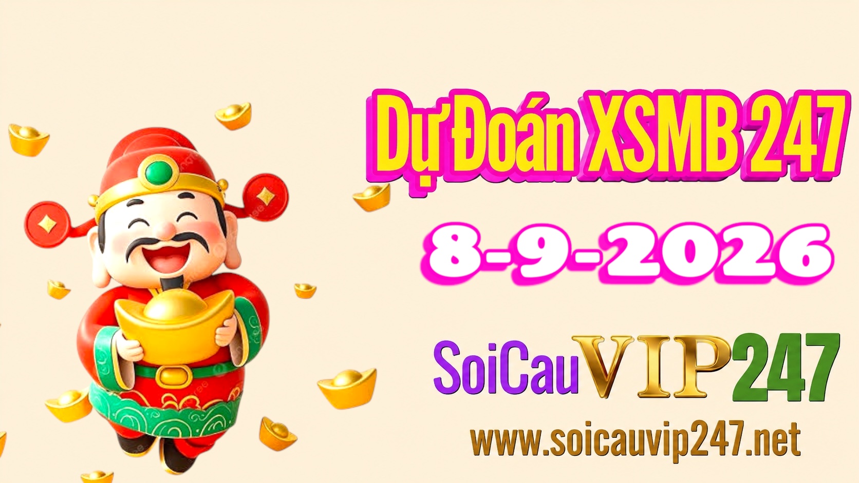 Dự đoán XSMB 247 ngày 08/09/2026