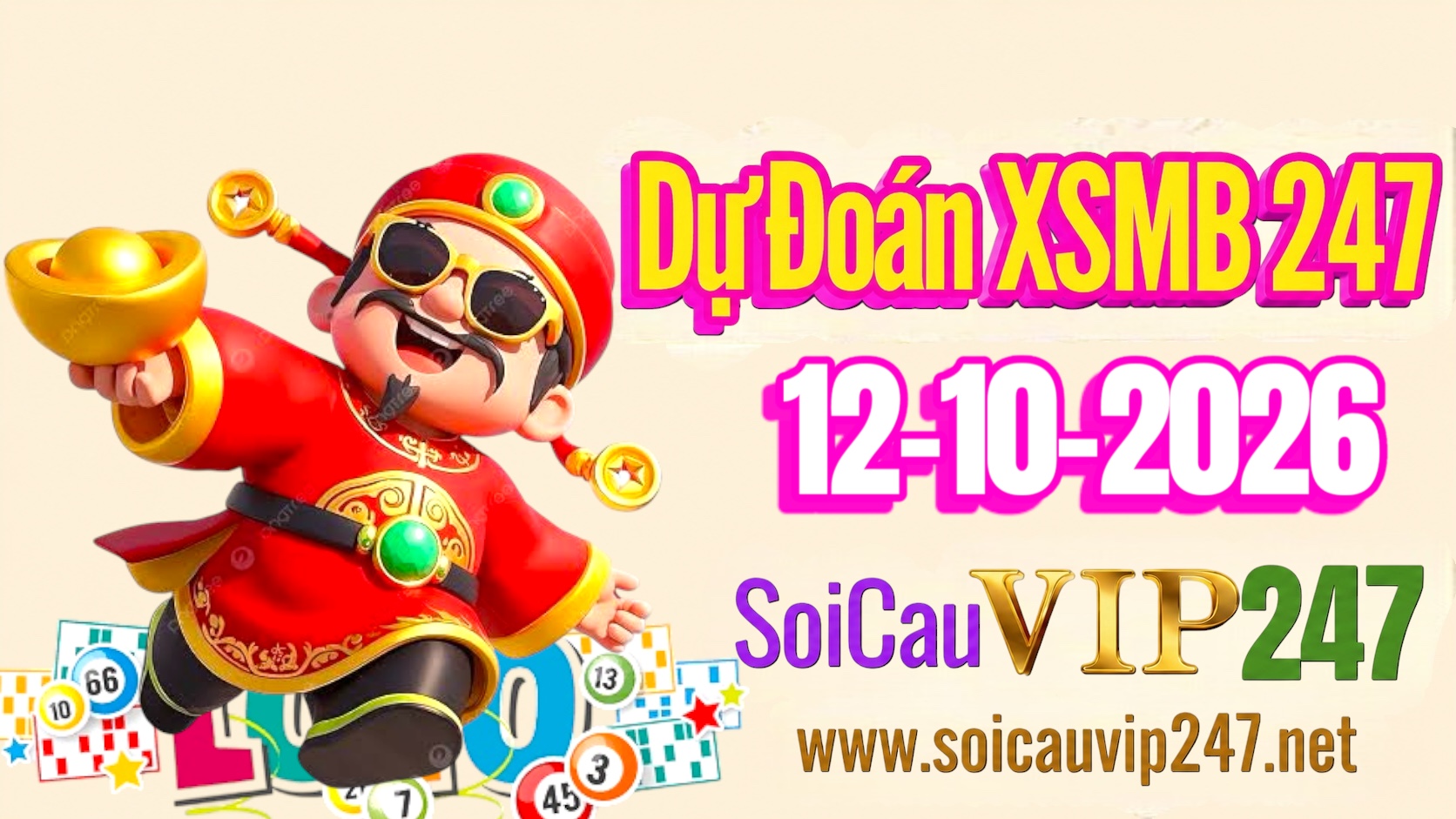 Dự đoán XSMB 247 ngày 12/10/2026