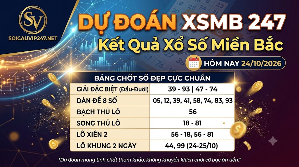 dự đoán xsmb ngày 24/10/2026